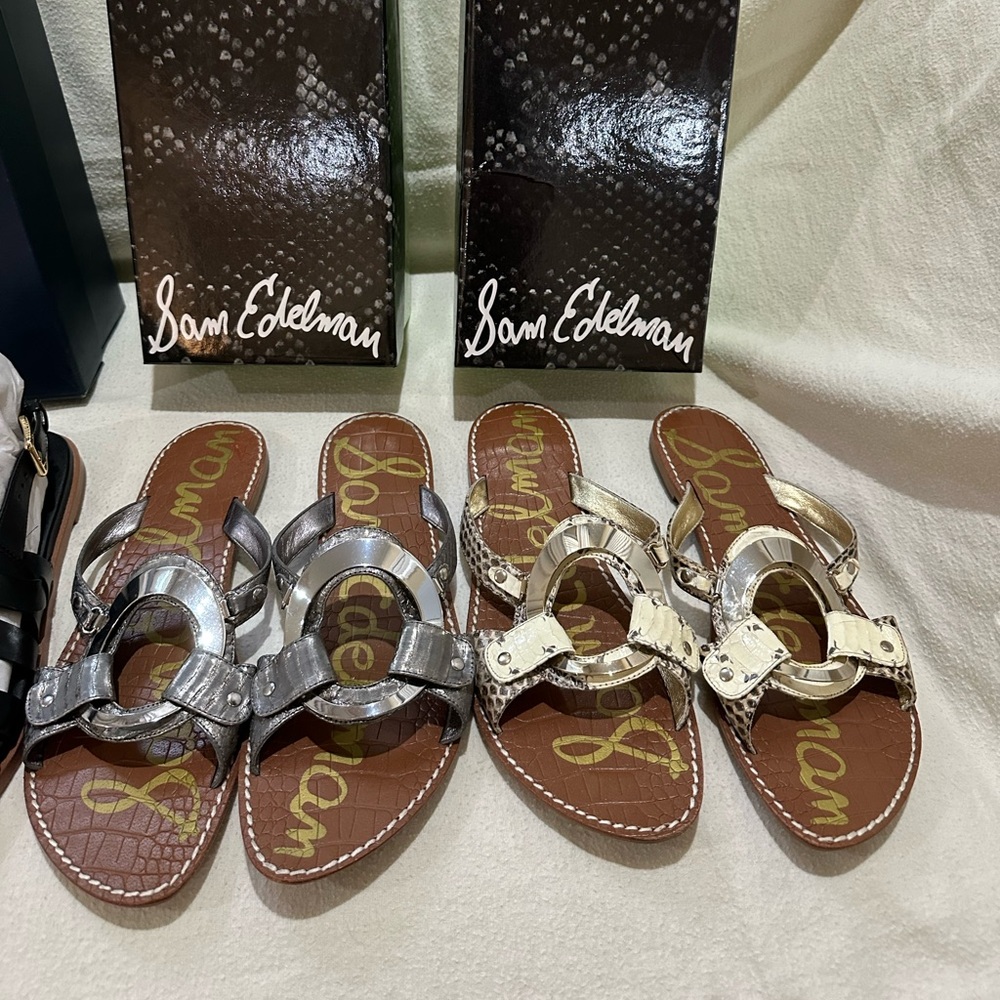 Two pair of sandals by Sam Edelman - Get both for $20